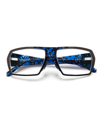 HIDEO KOJIMA x J.F.REY HKxJF010 - BLUE/GUN Glasses