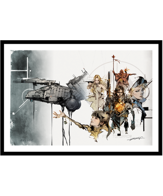 NEW JOURNEY - Yoji Shinkawa Signed Framed Print