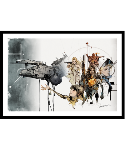 NEW JOURNEY - Yoji Shinkawa Signed Framed Print
