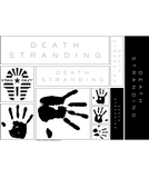 DEATH STRANDING Set of 5 Sticker Sheets
