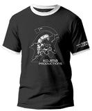KOJIMA PRODUCTIONS T-Shirt Ringer avec Logo