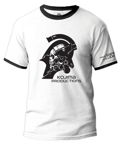 KOJIMA PRODUCTIONS T-Shirt Ringer avec Logo