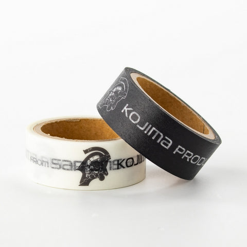 KOJIMA PRODUCTIONS 2 x Mini ruban noir/blanc